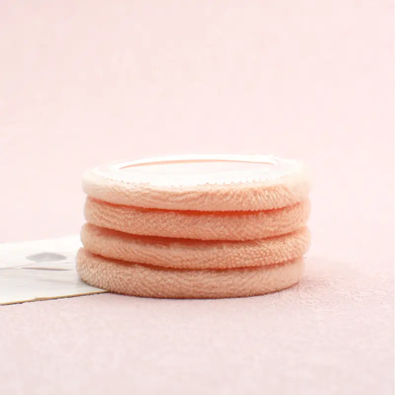 Pure Cotton Pressed Ribbon Puff for Makeup Setting - Image 4