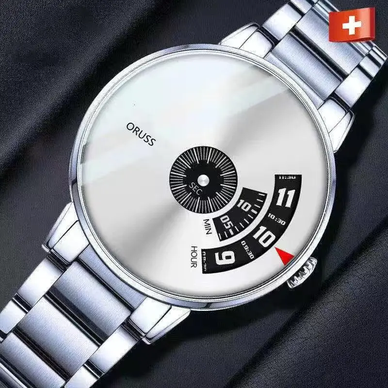 ORUSS Automatic Movement Watch New Concept Waterproof Men's Star Quartz Domestic Wholesale Business Watch Men
