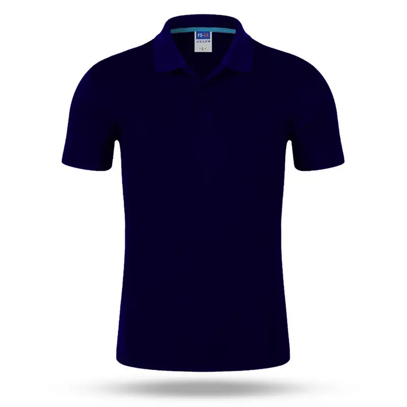 Men's Black Polo T-Shirt Quick Dry Short Sleeve - Image 10
