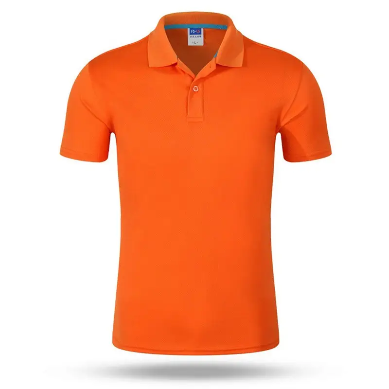 Men's Black Polo T-Shirt Quick Dry Short Sleeve - Image 7