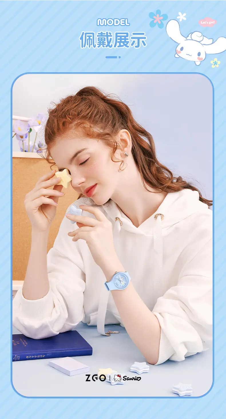 Sanrio Cinnamoroll Watch for Girls Waterproof Quartz — feature 9