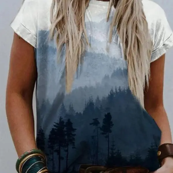 2022 3D Printed Casual Pullover T-Shirt Short Sleeve - Image 44