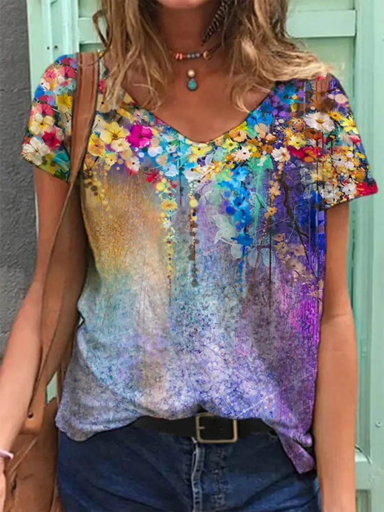 2022 3D Printed Casual Pullover T-Shirt Short Sleeve - Image 18
