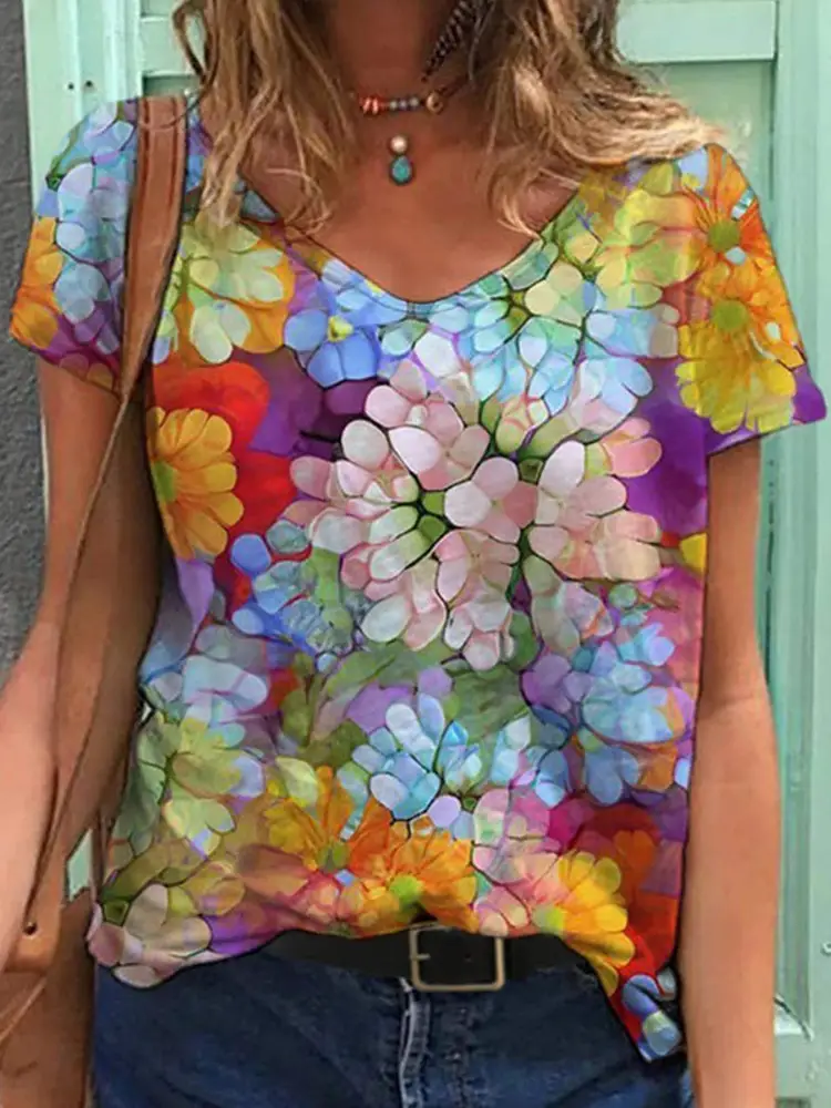 2022 3D Printed Casual Pullover T-Shirt Short Sleeve - Image 31