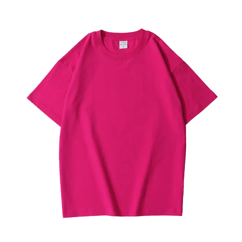 White 200g Cotton T-Shirt for Men Women