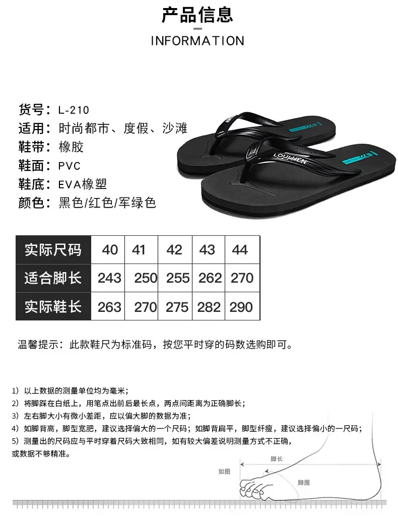 Men's Black Rubber Flip Flops with Deodorant — feature 4