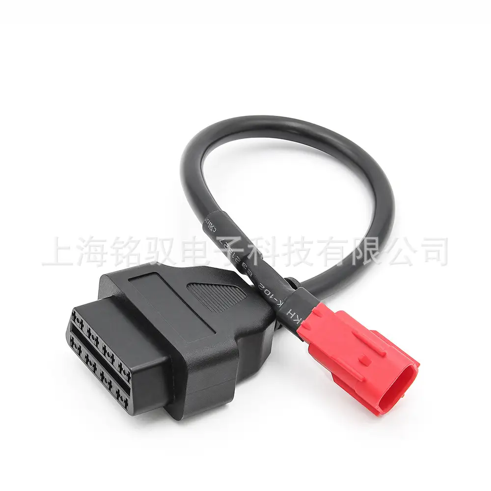 Honda Obd 16Pin to 6Pin Cable for 6Pin National Standard