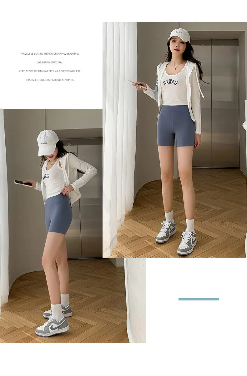 Women's Anti-Exposure Shark Pants Summer Seamless Tummy-Tightening — feature 29