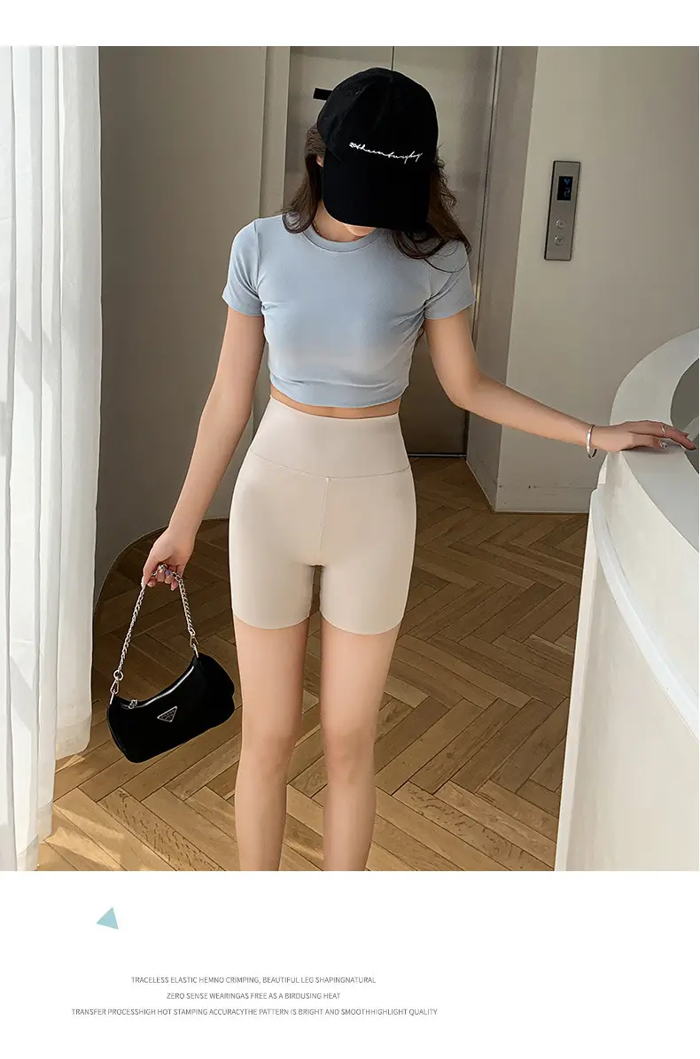 Women's Anti-Exposure Shark Pants Summer Seamless Tummy-Tightening — feature 44