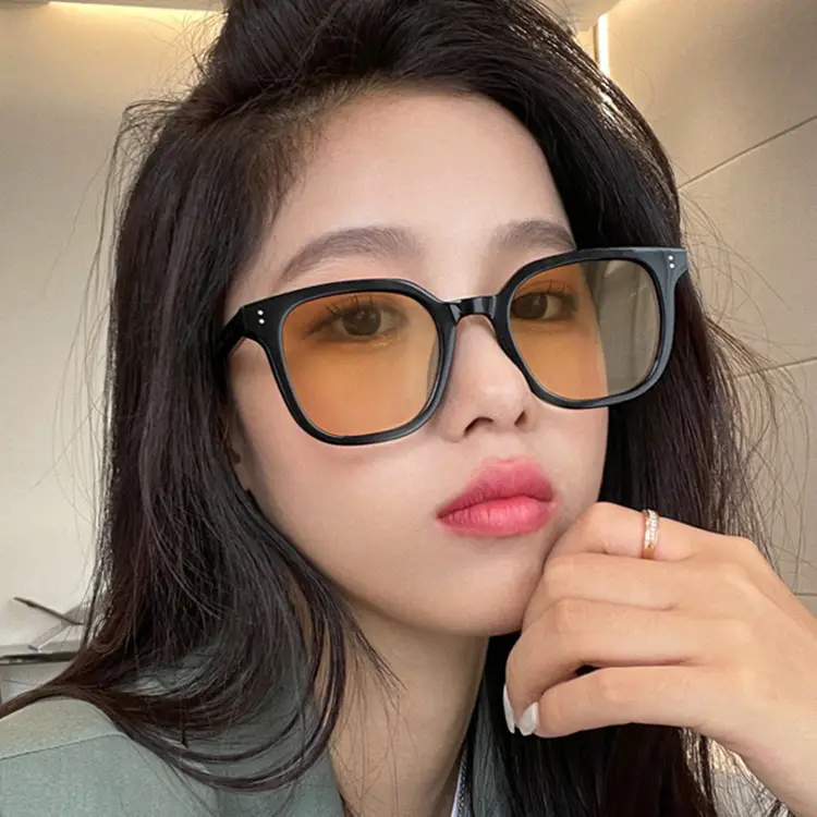 UV400 Sunglasses Women Men Driving UV Protection Black - Image 7