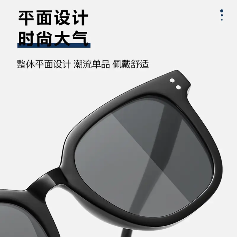 UV400 Sunglasses Women Men Driving UV Protection Black - Image 8