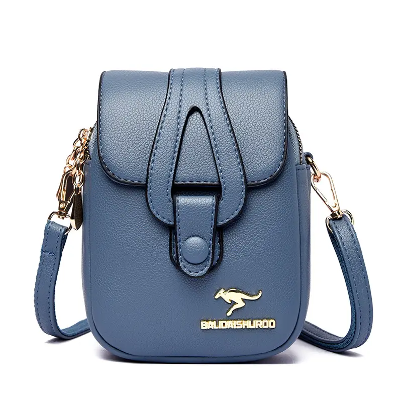 Blue Balenciado Crossbody Bag for Women - Image 5