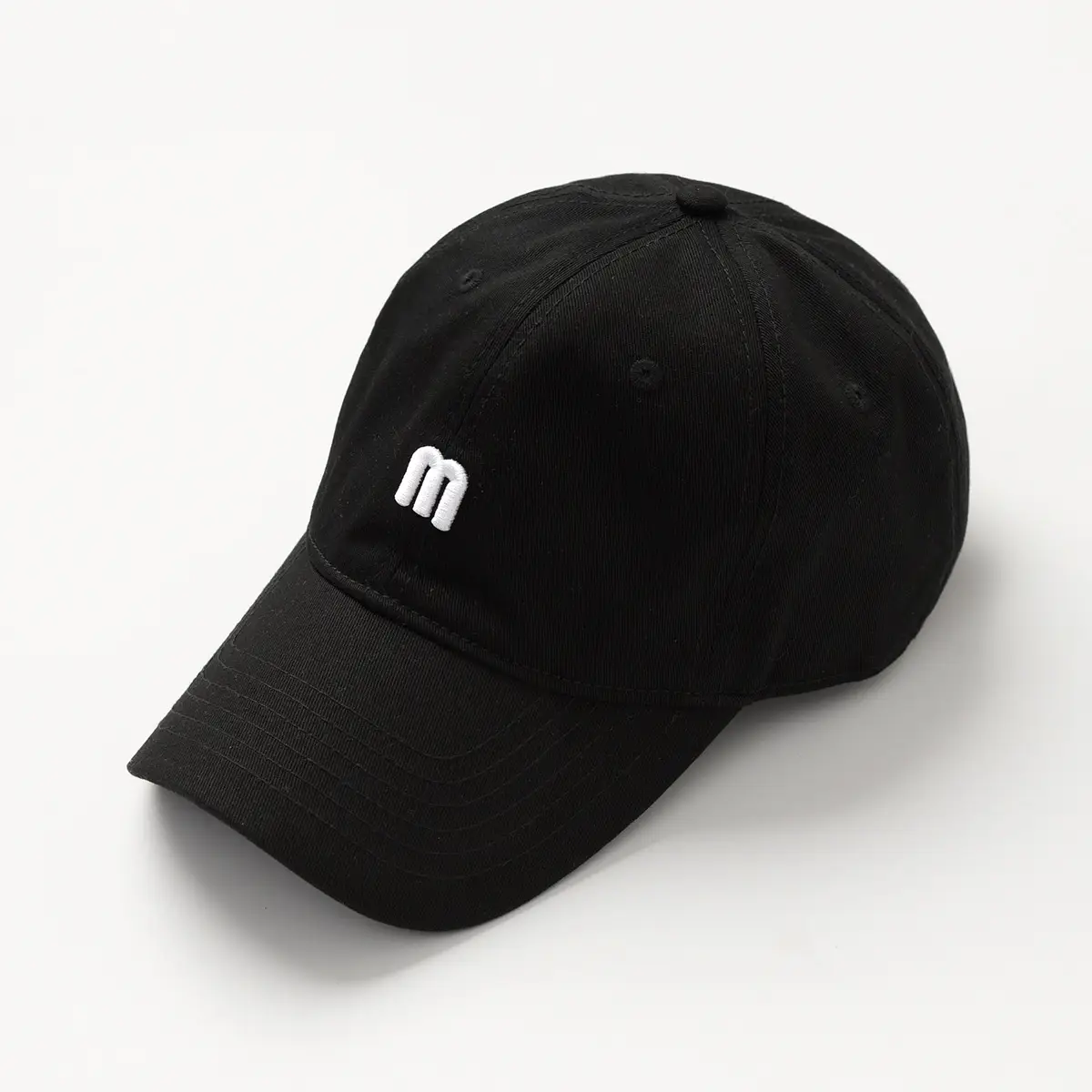 Women Red M Logo Baseball Cap — feature 12