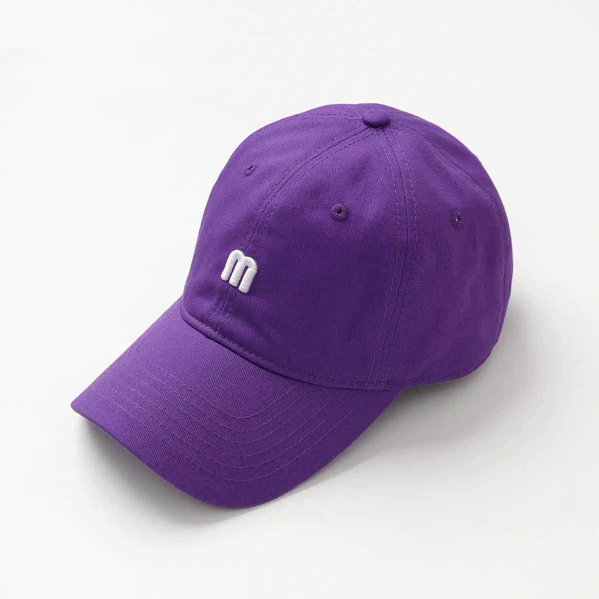 Women Red M Logo Baseball Cap — feature 16