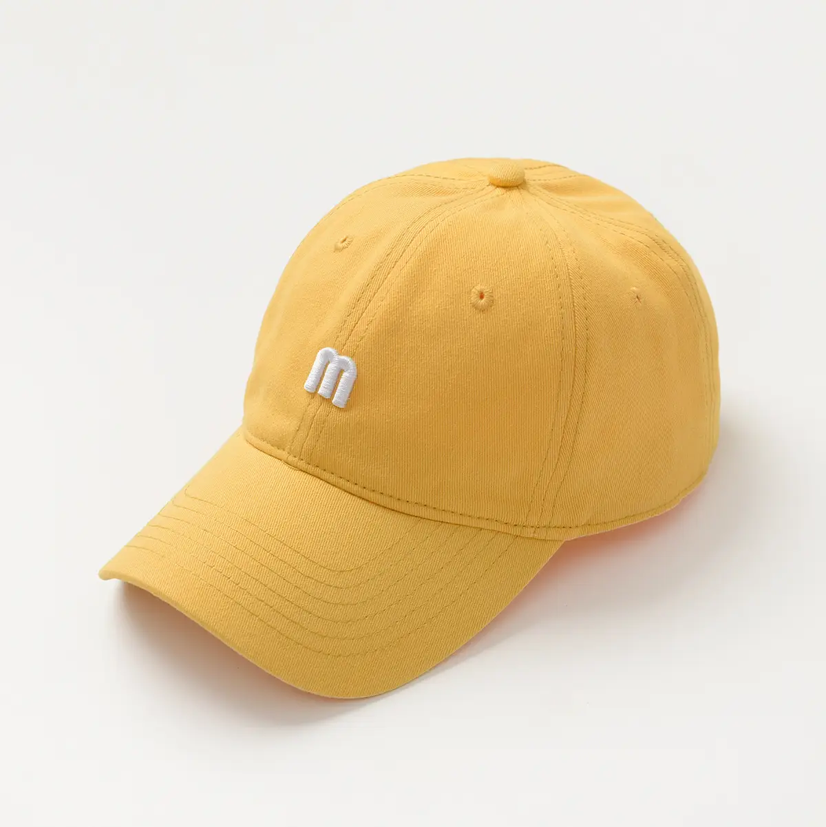 Women Red M Logo Baseball Cap — feature 6