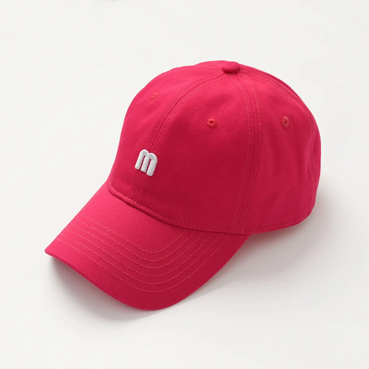 Women Red M Logo Baseball Cap - Image 6