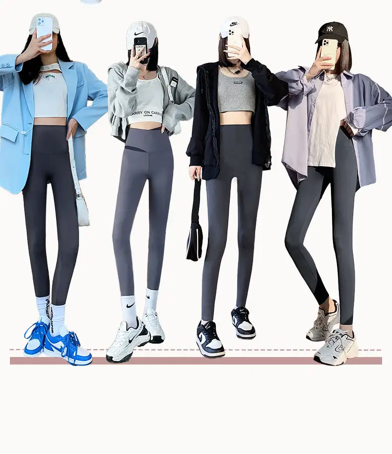 Women Fleece Butt-Lifting Leggings High Waist Petite — feature 30