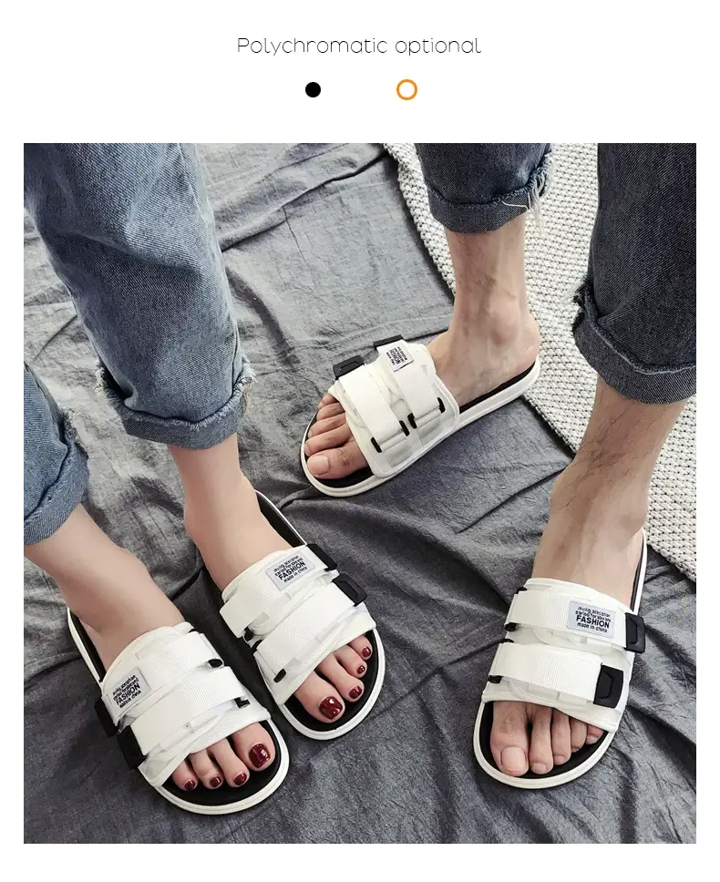 Women's Soft-Soled Slippers for Outdoor Wear 2022 Non-Slip Flip-Flops Couple Beach Korean Style Trendy Fashion Internet Celebrity Sandals — feature 11