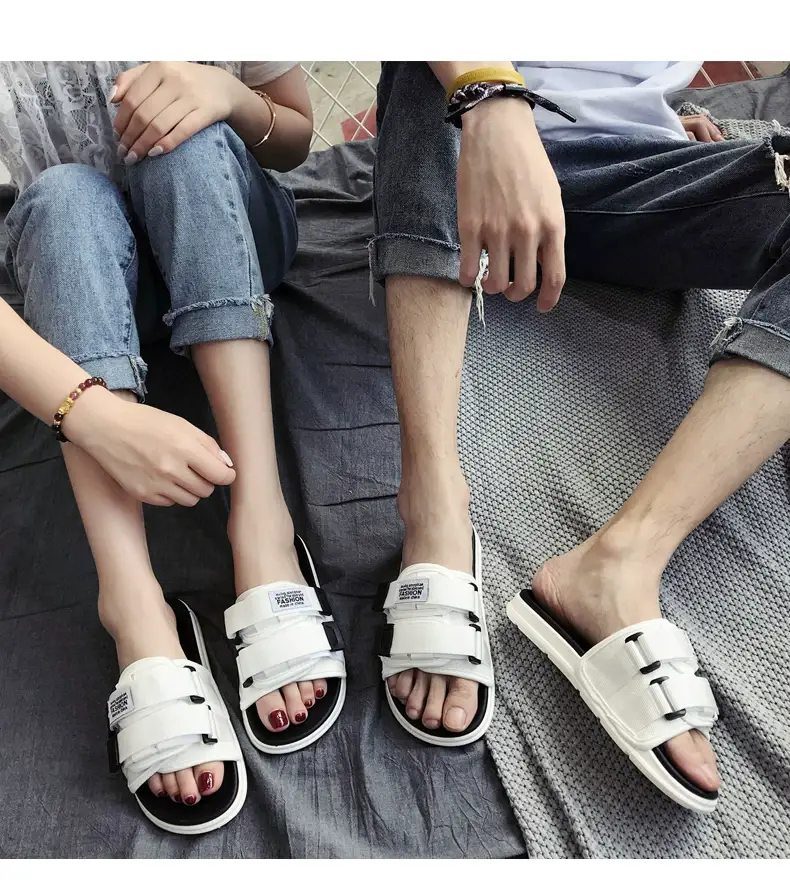 Women's Soft-Soled Slippers for Outdoor Wear 2022 Non-Slip Flip-Flops Couple Beach Korean Style Trendy Fashion Internet Celebrity Sandals — feature 16