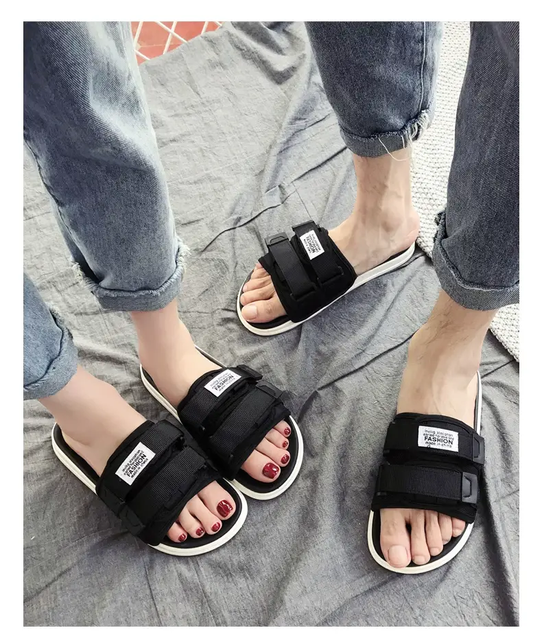 Women's Soft-Soled Slippers for Outdoor Wear 2022 Non-Slip Flip-Flops Couple Beach Korean Style Trendy Fashion Internet Celebrity Sandals — feature 4