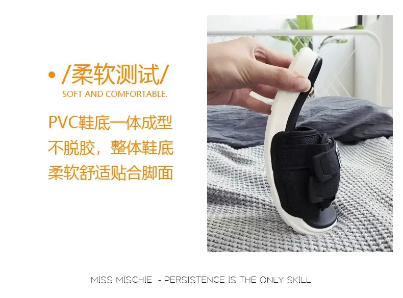 Women's Soft-Soled Slippers for Outdoor Wear 2022 Non-Slip Flip-Flops Couple Beach Korean Style Trendy Fashion Internet Celebrity Sandals — feature 8