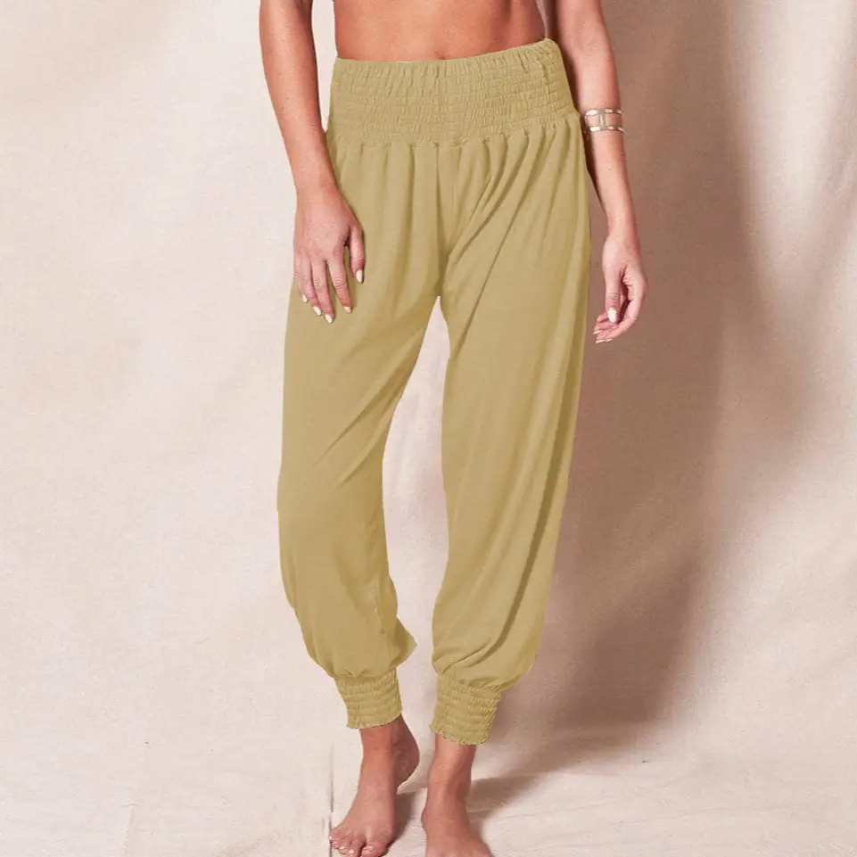 2023 New Harlan Loose Fit Leg Pants for Women Maroon - Image 7