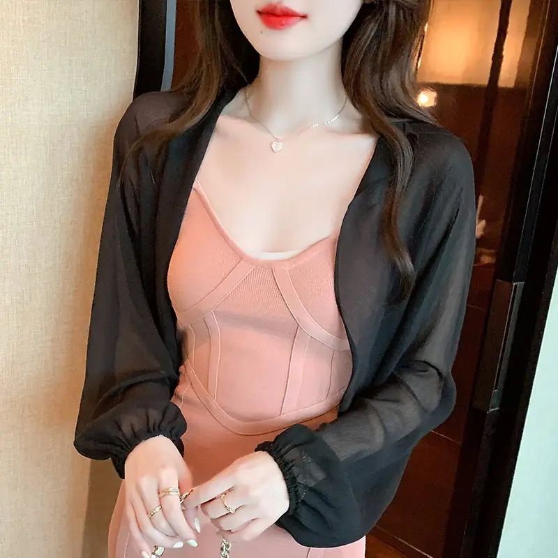 2025 Spring Shawl with Cardigan for Women - Image 4
