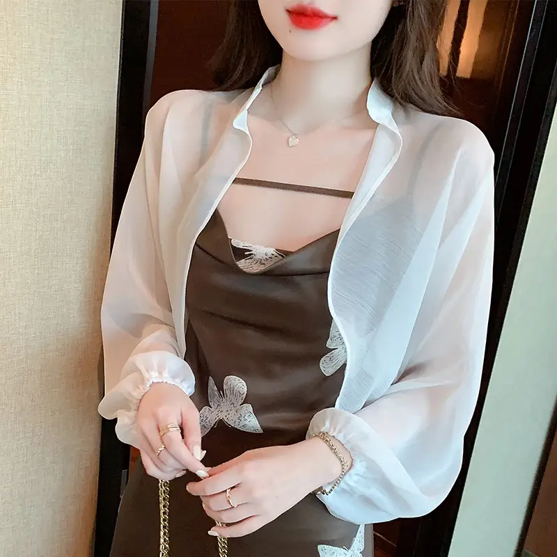 2025 Spring Shawl with Cardigan for Women - Image 7