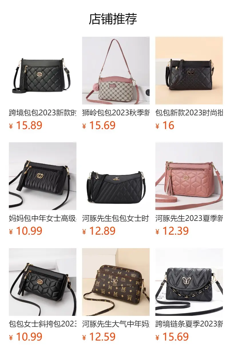 Printed Patterned Shoulder Bag for Women — feature 1