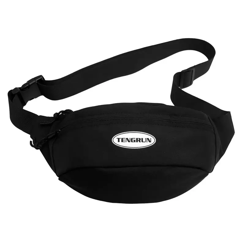 Men's Orange Japanese Style Chest Bag Lightweight Single Shoulder
