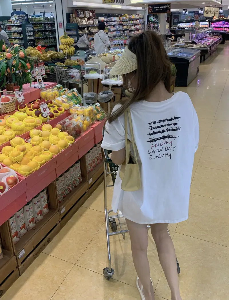 Women Loose Fit Pink Smiley T-Shirt Summer 2025 — feature 30