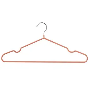 家用衣架防滑加粗款无痕衣架干湿两用浸塑衣架收纳衣服晾衣架批发