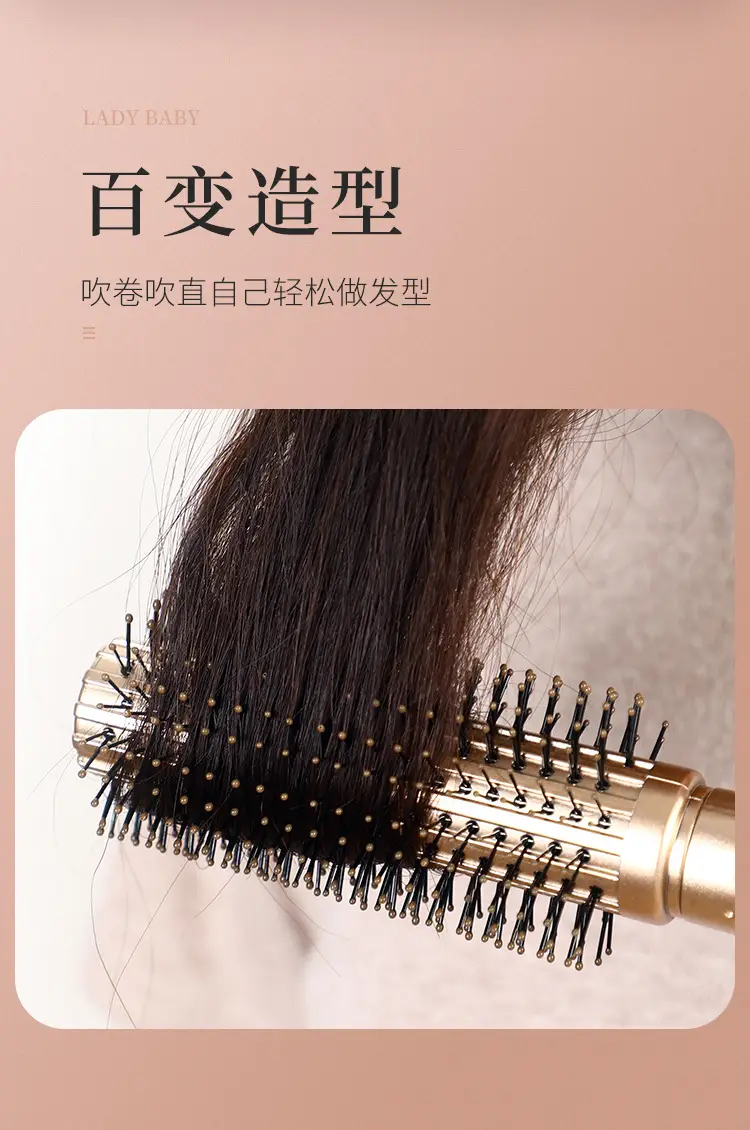 Women's Long Hair Curly Comb with Massage Head — feature 40