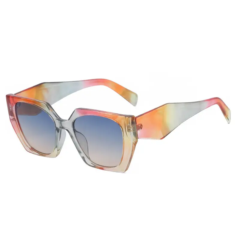 Women UV400 Cat-Eye Sunglasses Black - Image 16