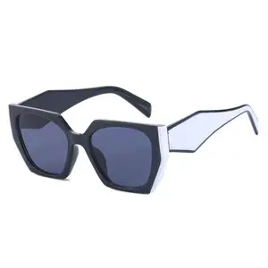 Women UV400 Cat-Eye Sunglasses Black - Image 11