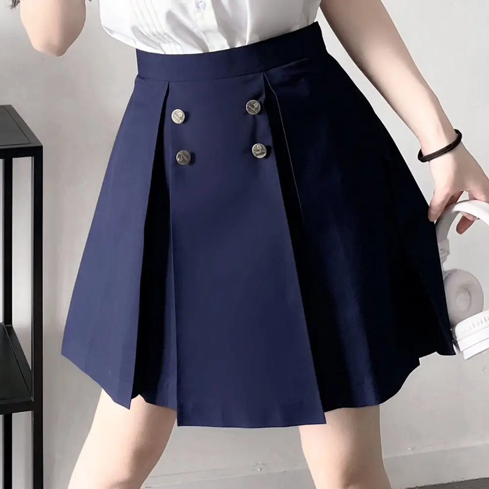 Qing Ying University Embroidered V-Neck Shirt with Bow - Image 3