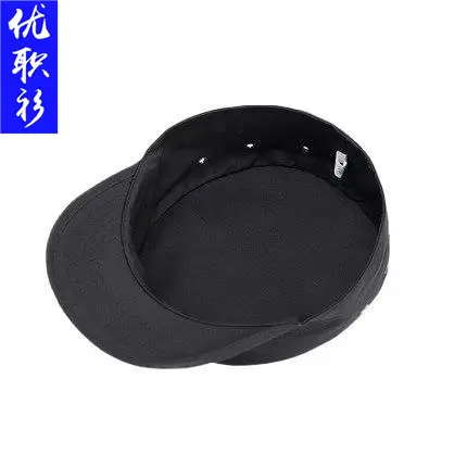 Men's Black Security Training Hat for Travel & Work - Image 14
