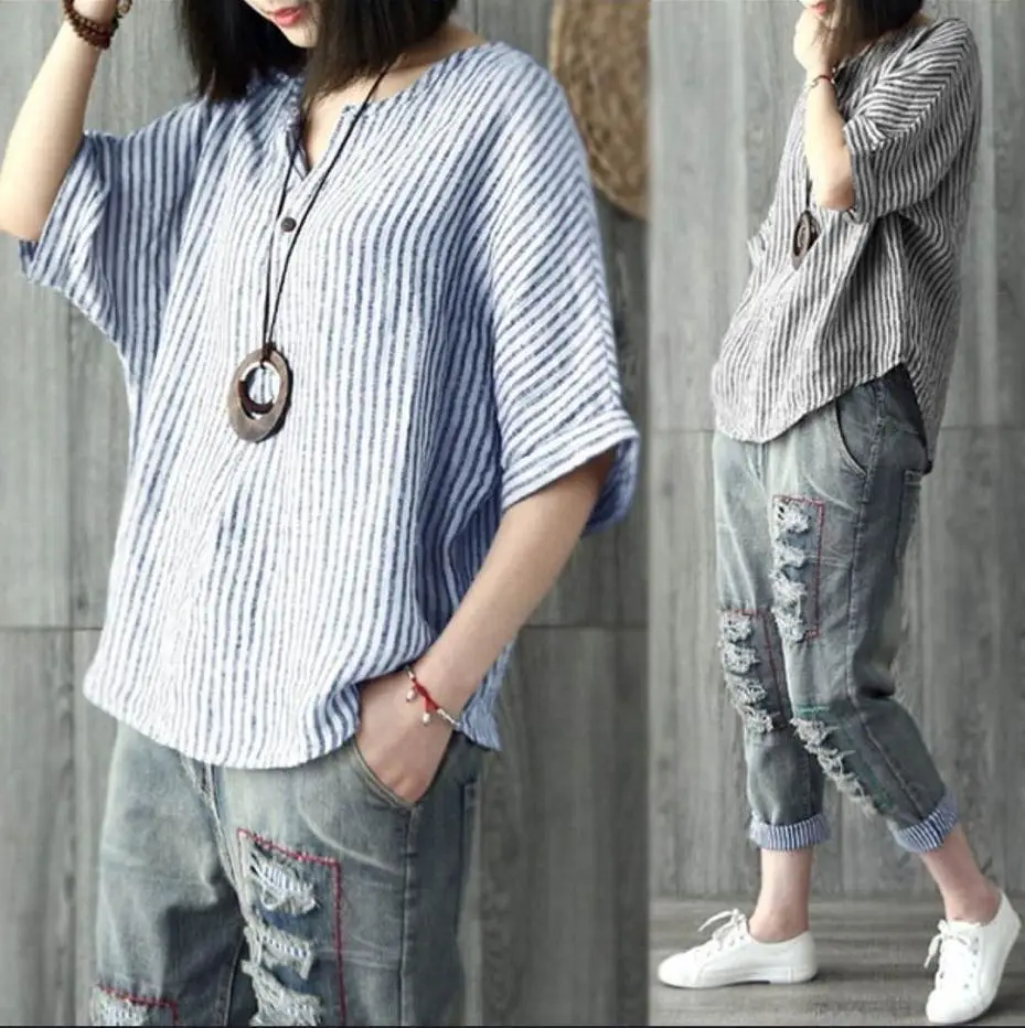 2022 Summer Cotton Linen Patch Pocket Jumpsuit Shorts — feature 4