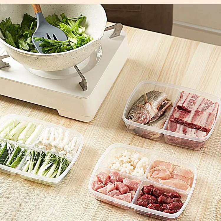 Japanese-style Meat Compartment Box for Freezer Storage - Image 5