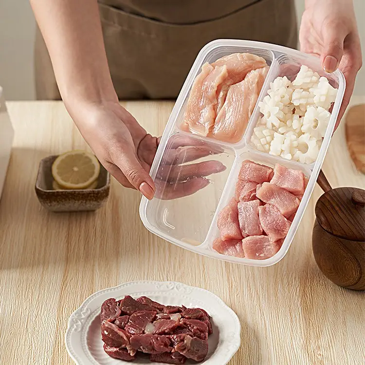 Japanese-style Meat Compartment Box for Freezer Storage - Image 6