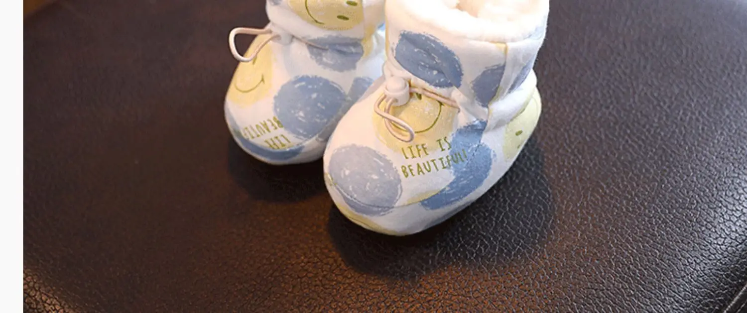 Baby Cotton Warm Shoes for Kids 0-3M Winter Soft Sole — feature 14