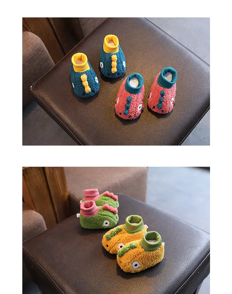Baby Shoes Winter Cotton Soft Bottom Cute 0-3-6-9 Months — feature 14
