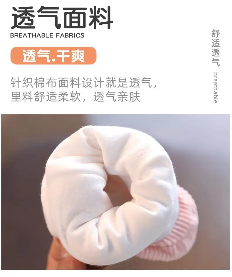 Pink Cartoon Baby Shoes for 0-3 Months — feature 4