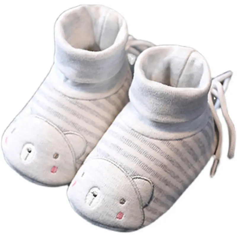 Newborn Baby Shoes Spring Fall Soft Sole 0-36M