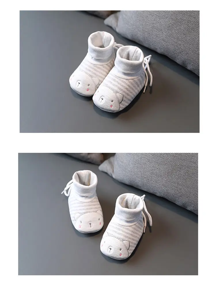 Newborn Baby Shoes Spring Fall Soft Sole 0-36M — feature 11