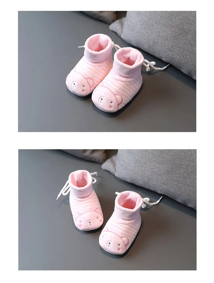 Newborn Baby Shoes Spring Fall Soft Sole 0-36M — feature 12