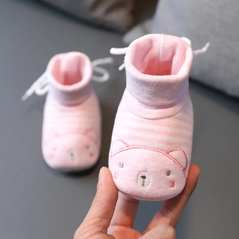 Newborn Baby Shoes Spring Fall Soft Sole 0-36M