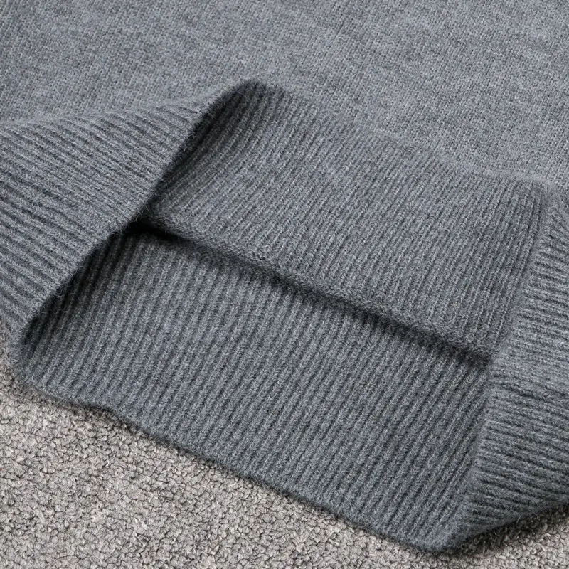 Grey Japanese Knitted Vest Uniform - Image 5