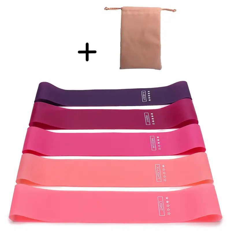 Portable Resistance Bands for Women, Squat and Hip Lift Bands, Gym Yoga Equipment, Resistance Bands for Leg and Hand Exercises, Resistance Loops - Image 7
