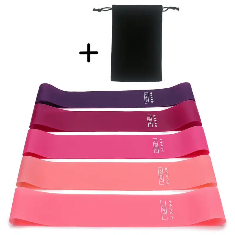 Portable Resistance Bands for Women, Squat and Hip Lift Bands, Gym Yoga Equipment, Resistance Bands for Leg and Hand Exercises, Resistance Loops - Image 8
